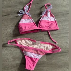 Veve pink bubble gum bikini